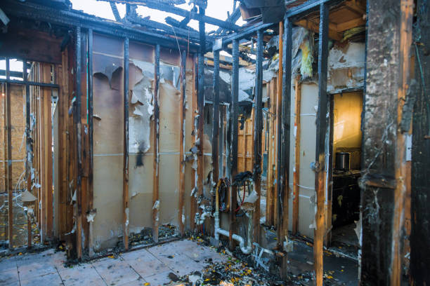 Professional Fire Damage Removal technician working in Vicksburg, MS